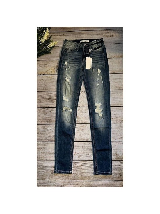 KanCan Denim - KanCan Distressed Skinny Jeans (Sz 0)